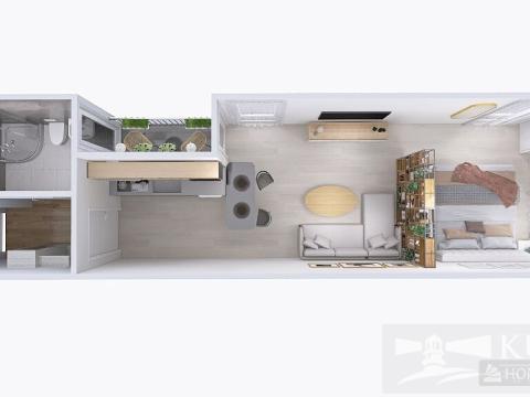 Pronájem bytu 1+kk, Plzeň, Goldscheiderova, 34 m2