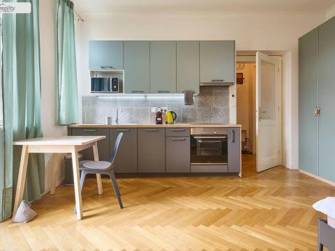 Prodej bytu 1+kk, Praha - Žižkov, Slavíkova, 27 m2