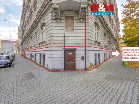 Prodej obchodního prostoru, Plzeň - Jižní Předměstí, Kardinála Berana, 157 m2