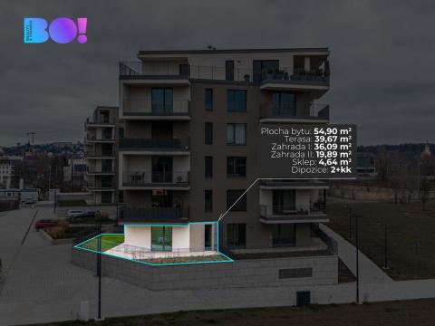 Pronájem bytu 2+kk, Ostrava, F. X. Riepla, 54 m2