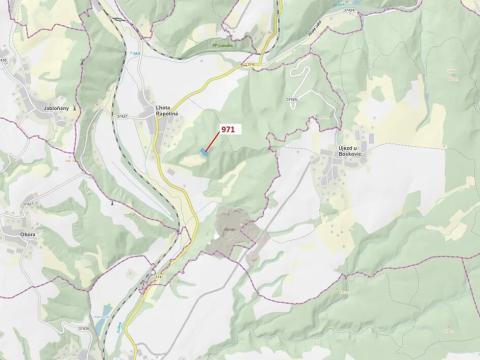 Dražba lesa, Lhota Rapotina, 4308 m2