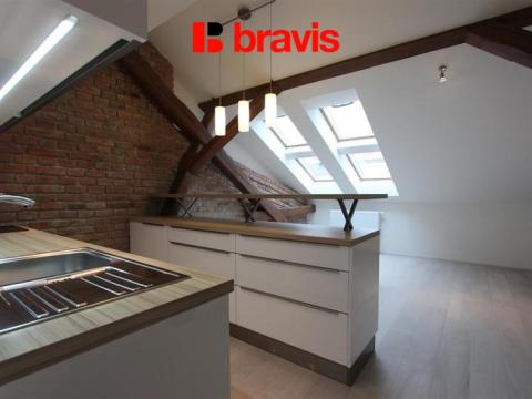 Pronájem bytu 2+kk, Brno - Veveří, Veveří, 45 m2