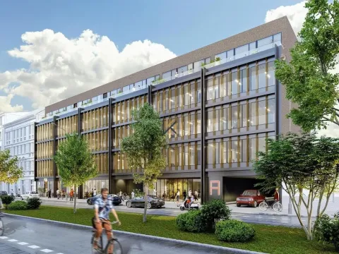 Pronájem kanceláře, Praha, Dělnická, 441 m2