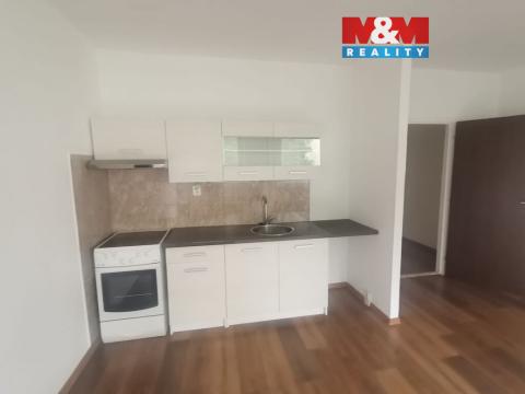 Pronájem bytu 1+kk, Ústí nad Labem - Krásné Březno, Obvodová, 32 m2
