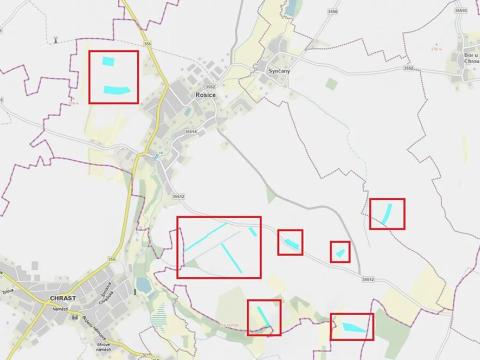 Prodej pole, Rosice, 76171 m2