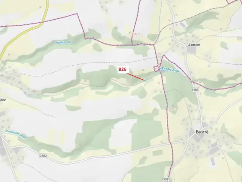 Dražba lesa, Ohnišov, 248 m2