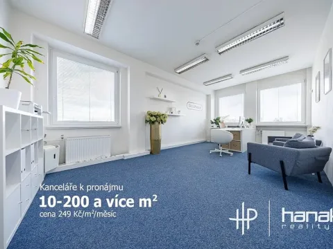 Pronájem kanceláře, Olomouc, Karolíny Světlé, 50 m2