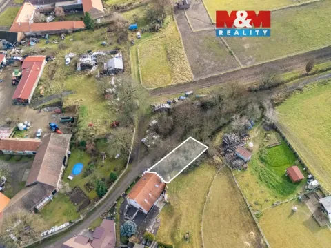 Prodej louky, Hředle, 234 m2