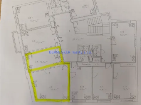 Pronájem kanceláře, Hradec Králové - Pražské Předměstí, S. K. Neumanna, 48 m2