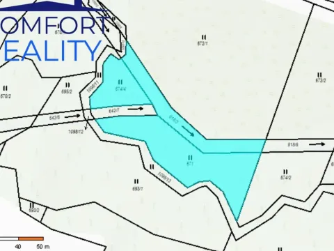Prodej rybníku, Dolní Lhota, Na Břížku, 1632 m2