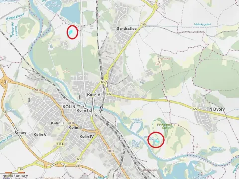 Prodej podílu louky, Kolín, 3585 m2