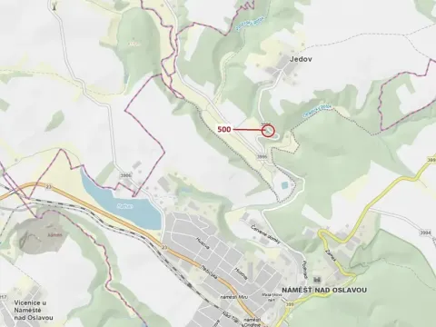 Dražba lesa, Náměšť nad Oslavou, 177 m2