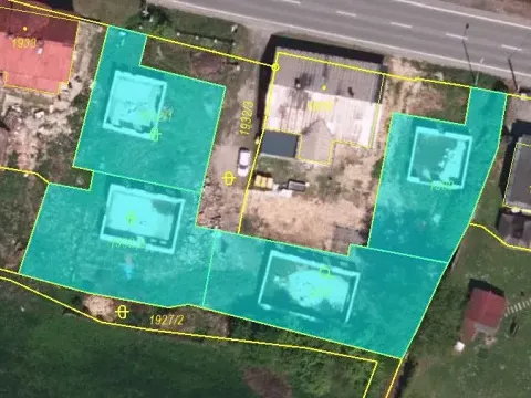 Dražba pozemku pro bydlení, Ostrava, Těšínská, 1947 m2