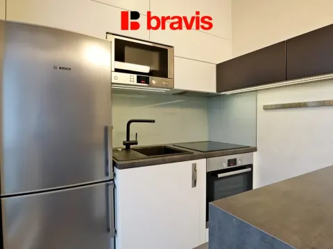 Pronájem bytu 1+kk, Brno - Veveří, Lidická, 42 m2
