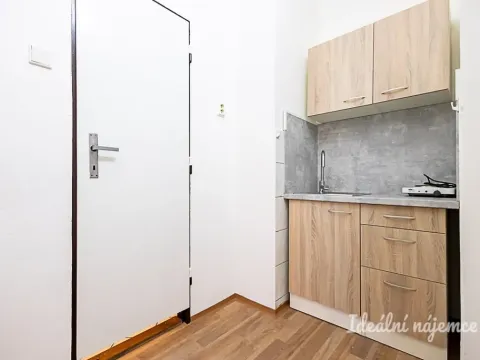 Pronájem bytu 1+kk, Praha - Libeň, Drahobejlova, 23 m2