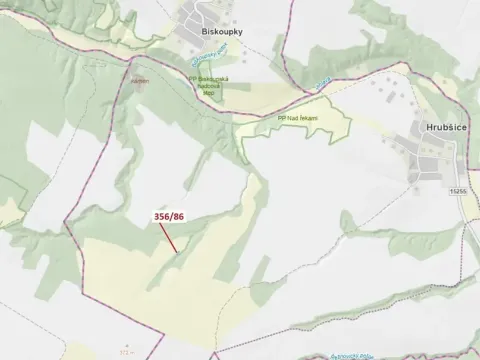 Dražba louky, Ivančice, 252 m2