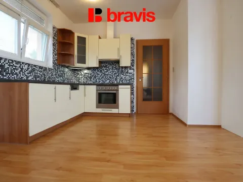 Pronájem bytu 1+kk, Brno - Pisárky, Neumannova, 32 m2