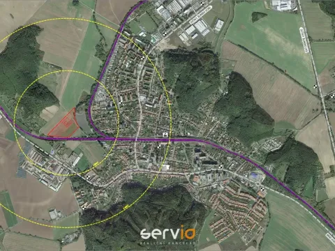 Prodej komerčního pozemku, Kuřim, 40646 m2