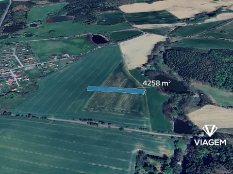 Prodej podílu pole, Vojkov, 1277 m2