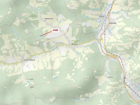 Dražba lesa, Kateřinice, 10174 m2