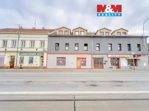 Pronájem obchodního prostoru, Plzeň - Východní Předměstí, Slovanská, 100 m2