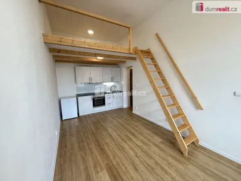Pronájem bytu 1+kk, Praha - Smíchov, Na Valentince, 35 m2