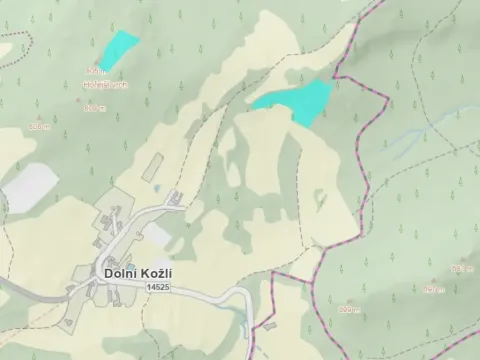 Prodej podílu lesa, Vlachovo Březí, 1357 m2