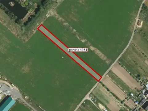 Prodej podílu komerčního pozemku, Moravský Písek, 774 m2