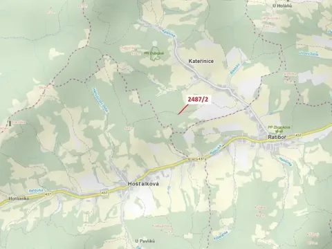Dražba lesa, Kateřinice, 127 m2