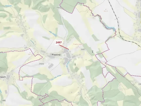 Dražba lesa, Písečná, 797 m2