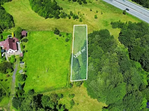 Prodej zahrady, Jeřmanice, 1208 m2