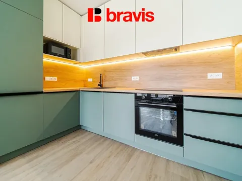 Pronájem bytu 2+kk, Brno - Černá Pole, třída Generála Píky, 57 m2