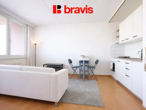 Pronájem bytu 1+kk, Brno, Běloruská, 29 m2