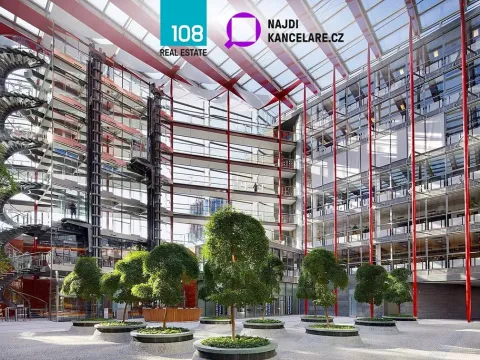Pronájem kanceláře, Praha - Karlín, Karolinská, 1551 m2