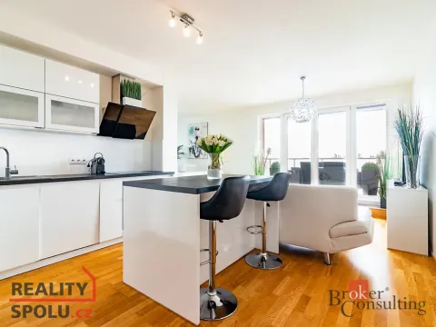 Pronájem bytu 3+kk, Praha - Řeporyje, Wiesenthalova, 76 m2