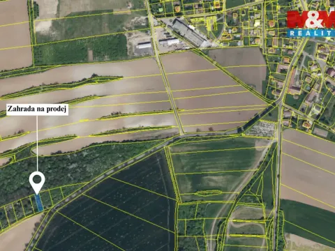 Prodej zahrady, Kočí, 521 m2