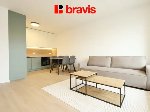 Pronájem bytu 2+kk, Brno - Černá Pole, třída Generála Píky, 52 m2