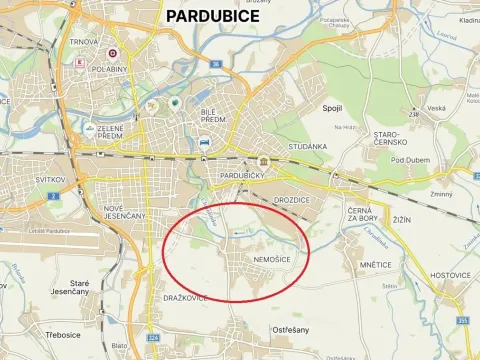 Prodej pole, Pardubice - Nemošice, Vodárenská, 62635 m2