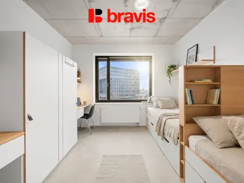 Pronájem bytu 1+kk, Brno - Trnitá, Dornych, 24 m2