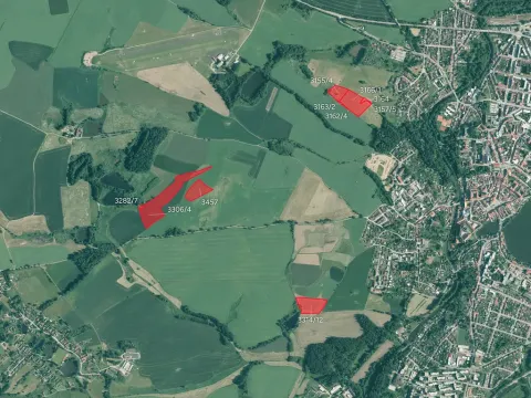 Prodej podílu pole, Jindřichův Hradec, 23947 m2