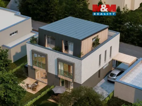 Prodej domu na klíč, Praha - Horní Počernice, Na Bačálkách, 130 m2