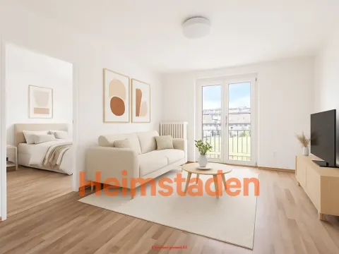 Pronájem bytu 2+1, Hlučín, Jarní, 48 m2