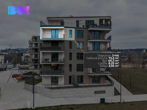 Pronájem bytu 2+kk, Ostrava, F. X. Riepla, 72 m2