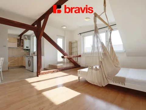 Pronájem bytu 1+kk, Brno - Černovice, Klíčova, 41 m2