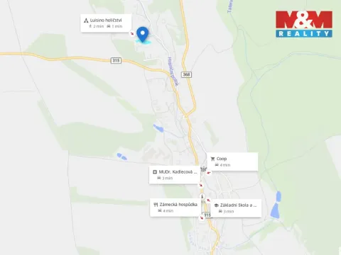 Prodej pozemku pro bydlení, Tatenice, 3880 m2