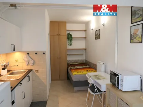 Pronájem bytu 1+kk, Loděnice, Spojovací, 21 m2
