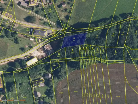 Prodej pozemku, Nemile, 705 m2