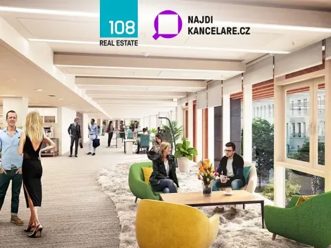 Pronájem kanceláře, Praha - Karlín, Rohanské nábřeží, 3400 m2