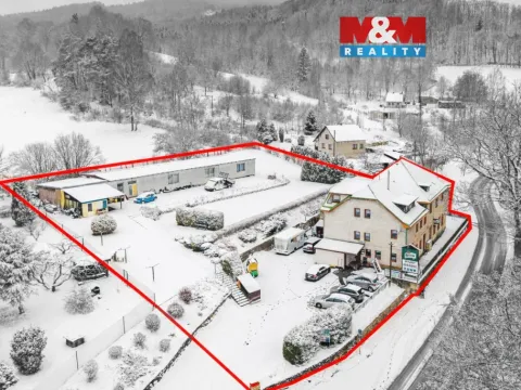 Prodej ubytování, Teplice nad Metují - Dolní Teplice, Aloise Jiráska, 645 m2