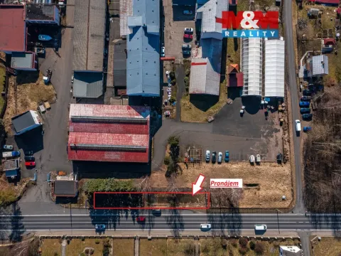 Pronájem komerčního pozemku, Jílové - Modrá, 727 m2